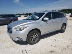 Salvage cars for sale at New Braunfels, TX auction: 2014 Infiniti QX60