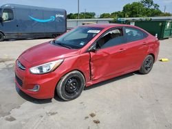 Salvage cars for sale at Wilmer, TX auction: 2016 Hyundai Accent SE