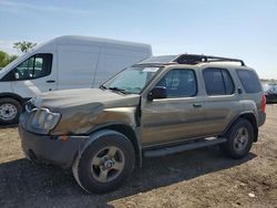 Salvage cars for sale at Des Moines, IA auction: 2002 Nissan Xterra XE