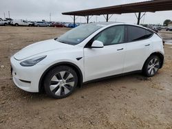 Salvage cars for sale at Temple, TX auction: 2021 Tesla Model Y