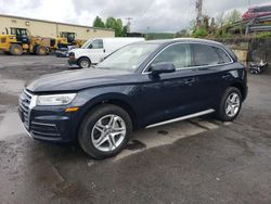 Salvage cars for sale at Marlboro, NY auction: 2019 Audi Q5 Premium