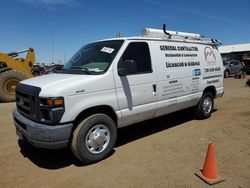 Salvage trucks for sale at Brighton, CO auction: 2010 Ford Econoline E250 Van