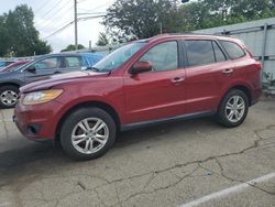 Salvage cars for sale at Moraine, OH auction: 2011 Hyundai Santa FE Limited