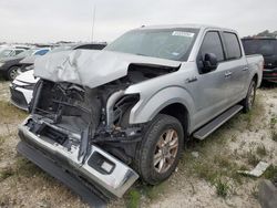 Salvage trucks for sale at Houston, TX auction: 2016 Ford F150 Supercrew