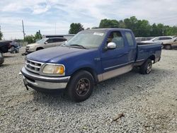 Salvage cars for sale from Copart Mebane, NC: 1997 Ford F150