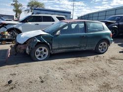 Salvage cars for sale from Copart Albuquerque, NM: 1992 Honda Civic VX