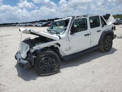 Salvage cars for sale from Copart West Palm Beach, FL: 2021 Jeep Wrangler Unlimited Sport