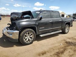 Salvage cars for sale at Brighton, CO auction: 2017 GMC Sierra K1500 SLT