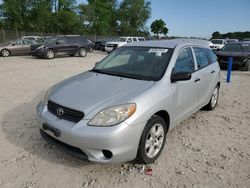 Salvage cars for sale at Cicero, IN auction: 2007 Toyota Corolla Matrix XR