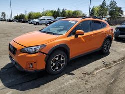 Subaru Crosstrek salvage cars for sale: 2019 Subaru Crosstrek Premium