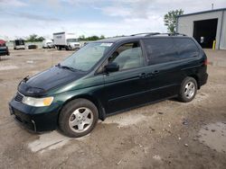 Salvage cars for sale at Kansas City, KS auction: 2001 Honda Odyssey EX