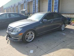 Salvage cars for sale at Columbus, OH auction: 2014 Mercedes-Benz C 300 4matic