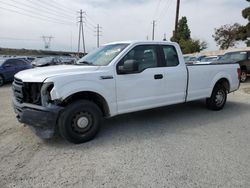 Salvage cars for sale at Rancho Cucamonga, CA auction: 2018 Ford F150 Super Cab