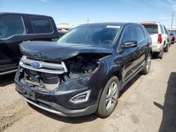 Salvage cars for sale from Copart Brighton, CO: 2015 Ford Edge Titanium