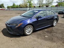 Salvage cars for sale at New Britain, CT auction: 2021 Toyota Corolla LE