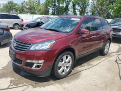 Salvage cars for sale from Copart Bridgeton, MO: 2016 Chevrolet Traverse LT