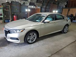 Salvage cars for sale from Copart Albany, NY: 2019 Honda Accord LX