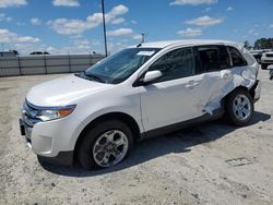 Salvage cars for sale at Lumberton, NC auction: 2013 Ford Edge SEL