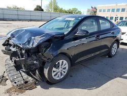 Salvage cars for sale at Littleton, CO auction: 2022 Hyundai Accent SE