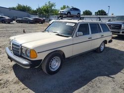 Salvage cars for sale from Copart Sacramento, CA: 1983 Mercedes-Benz 300 TDT
