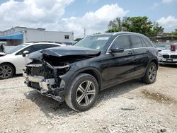 Salvage cars for sale at Opa Locka, FL auction: 2019 Mercedes-Benz GLC 300