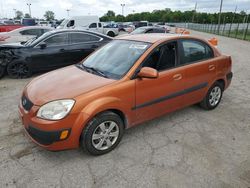 Salvage cars for sale at Indianapolis, IN auction: 2008 KIA Rio Base