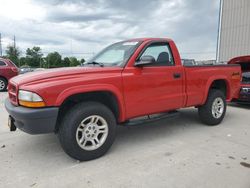 Salvage cars for sale from Copart Lawrenceburg, KY: 2003 Dodge Dakota SXT