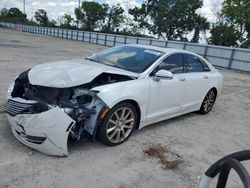Salvage cars for sale at Riverview, FL auction: 2015 Lincoln MKZ