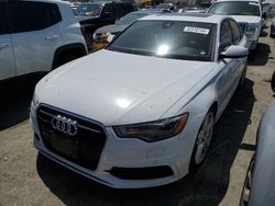 Salvage cars for sale at Martinez, CA auction: 2014 Audi A6 Prestige