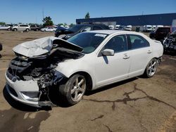 Salvage cars for sale at Woodhaven, MI auction: 2010 Ford Fusion SEL