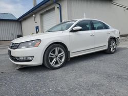 Vehiculos salvage en venta de Copart Grantville, PA: 2013 Volkswagen Passat SEL