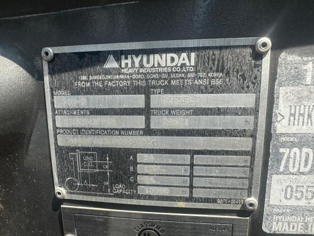 2020 Hyundai 70D-9