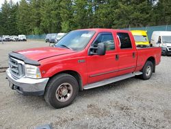 Salvage cars for sale at Graham, WA auction: 1999 Ford F250 Super Duty