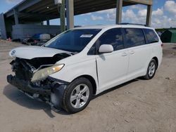 Vehiculos salvage en venta de Copart West Palm Beach, FL: 2011 Toyota Sienna LE