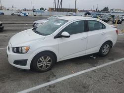 Salvage cars for sale at Van Nuys, CA auction: 2013 Chevrolet Sonic LT