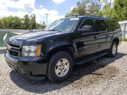 Salvage cars for sale at Riverview, FL auction: 2012 Chevrolet Suburban C1500 LT