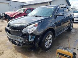 Salvage cars for sale from Copart Pekin, IL: 2017 Chevrolet Equinox LT