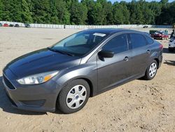 Salvage cars for sale at Gainesville, GA auction: 2016 Ford Focus S