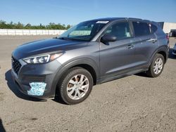 Salvage cars for sale at Fresno, CA auction: 2019 Hyundai Tucson SE