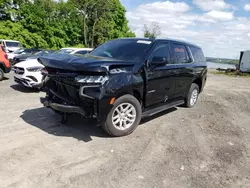 Salvage cars for sale at Marlboro, NY auction: 2021 Chevrolet Tahoe K1500 LS