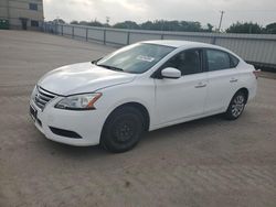 Salvage cars for sale from Copart Wilmer, TX: 2015 Nissan Sentra S