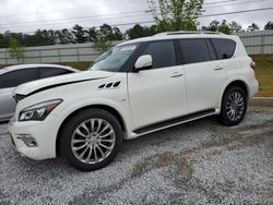 Salvage cars for sale at Fairburn, GA auction: 2016 Infiniti QX80