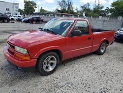 Salvage trucks for sale at Opa Locka, FL auction: 2002 Chevrolet S Truck S10