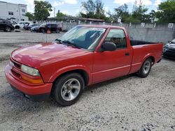 Chevrolet salvage cars for sale: 2002 Chevrolet S Truck S10