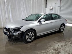 Salvage cars for sale from Copart Albany, NY: 2014 Honda Accord LX