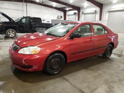 Salvage cars for sale from Copart Avon, MN: 2005 Toyota Corolla CE