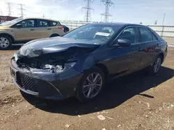 Salvage cars for sale from Copart Elgin, IL: 2017 Toyota Camry LE