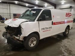 Salvage trucks for sale at Avon, MN auction: 2014 Chevrolet Express G2500