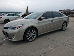 Salvage cars for sale from Copart Grand Prairie, TX: 2015 Toyota Avalon XLE