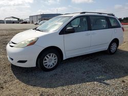 Salvage cars for sale from Copart San Diego, CA: 2006 Toyota Sienna CE